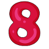 Numéro 8 - Nombre 8