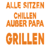 Grillen Grill Spruch Geschenkidee
