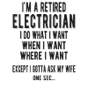 Electrician Retired Retired electrician