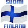 The flag of Finland / Blue Cross Flag