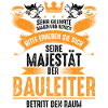 Bauleiter Bauleitung Spruch