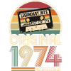 1974 Vintage Birthday Retro Gift