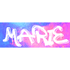 Marie Graffiti Neon Splash