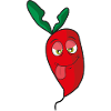 radish - radishes - character - cartoon