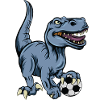 T-Rex dinosaure Trex Dino Football