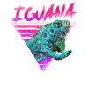 Iguana 80'S Vaporwave