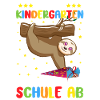 Schulanfang Faultier Einschulung Geschenk