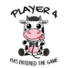 Player 4 Cow Offspring Pregnancy Gaming