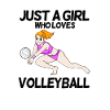 Volleyball Girl Gift