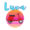 Luca scooter retro