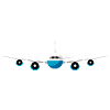 Flugzeug Airline.