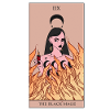 Schwarze Magie Tarot Karte Magierin Geschenkidee
