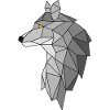 Wolf - Polygon - geometrisch
