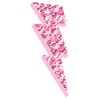 Roze Camo Lightning Bolt Cute Womens Camouflage