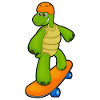 Turtle Skater Skateboard