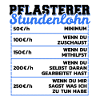 Pflasterer Stundenlohn Steinsetzer Lohn Geschenk