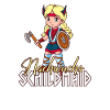 Wikinger Kriegerin Mädchen - Nachwuchs Schildmaid