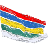 Drapeau Terschellinger - Drapeau de Terschelling