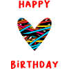ANNIVERSAIRE. HAPPY BIRTHDAY. JOYEUX ANNIVERSAIRE.