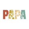Papa Radfahrer
