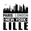 lille Paris London New-York