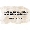 Oscar wild quote