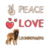 Leonberger Peace Love Leonbergers