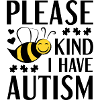 Bitte Bienenart Ich habe Autismus