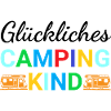 Glückliches Camping Kind