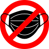 Mask forbidden!