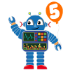 Robot 5e anniversaire