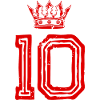 10 number crown
