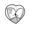 Heart KISS ME tattoo project