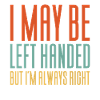 Left-handed left hand