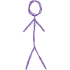 Sketch stick figure