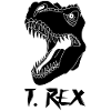 Black tyrannosaurus