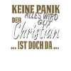 Christian - Don't panic - funny gift