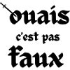 Ouais c'est pas faux