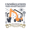 Bagger Baggerfahrer Baggerfahrerspruch
