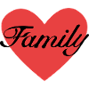 Family Symbol Red Heart