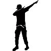 Symbol Dabbing Person