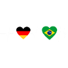 Deutschland Brasilien Herzschlag