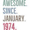 Awesome Since January 1974