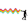 Regenbogenspray