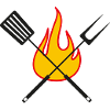Fire Grill Icon Grill