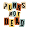 Rock Music Punk Rock Saying Punk is not dead