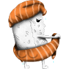 Sushi Handtuch