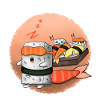 Sleeping sushi