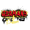 Drapeaux graffitis allemands