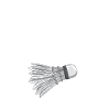 I Love Shuttlecocks Cocks Birdie Badminton